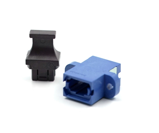 Blue MTP Adapter SC Footprint Full Flange Blue MTP Adapter SC Footprint Full Flange