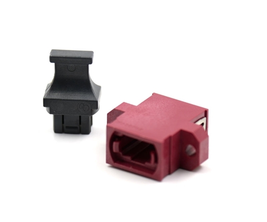 Magenta MTP Adapter SC Footprint Full Flange Magenta MTP Adapter SC Footprint Full Flange