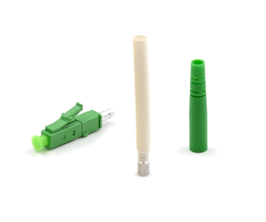 LC/APC Singlemode Simplex 2mm Epoxy Connector Kit LC/APC Singlemode Simplex 2mm Epoxy Connector Kit