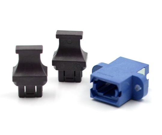 Blue MTP Adapter SC Footprint Full Flange Blue MTP Adapter SC Footprint Full Flange