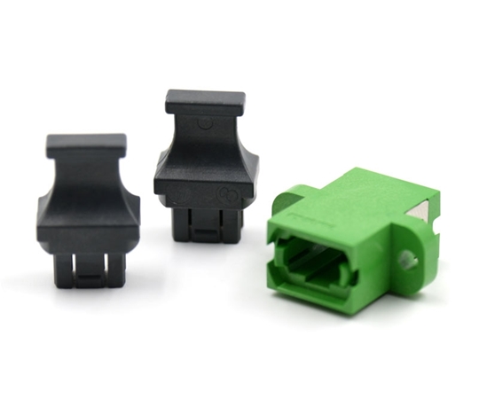 Green MTP Adapter SC Footprint Full Flange Green MTP Adapter SC Footprint Full Flange