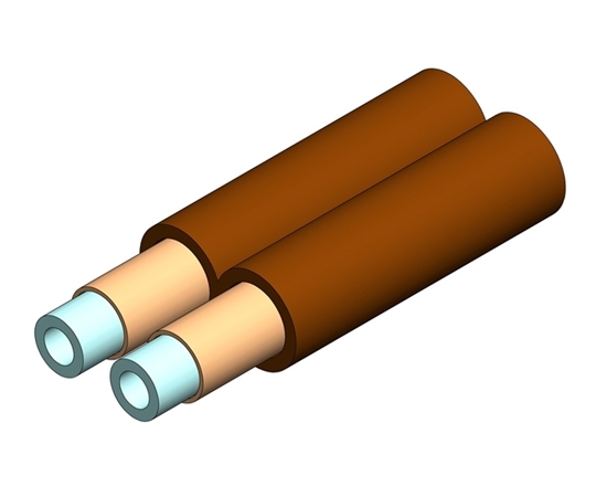 3mm Duplex Furcation Tubing for 900m Brown 3mm Duplex Furcation Tubing for 900m Brown