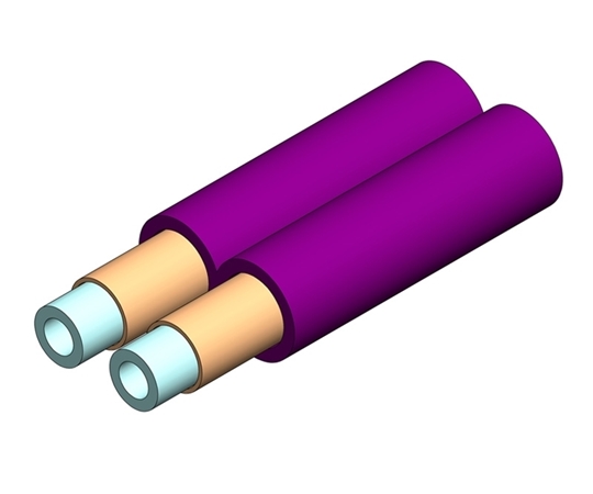 3mm Duplex Furcation Tubing for 900m Purple 3mm Duplex Furcation Tubing for 900m Purple