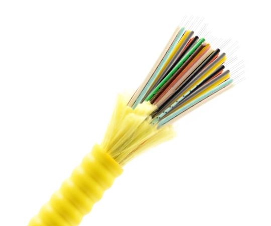 72 Fiber Armored Distribution Cable OS2 OFNR 72 Fiber Armored Distribution Cable OS2 OFNR