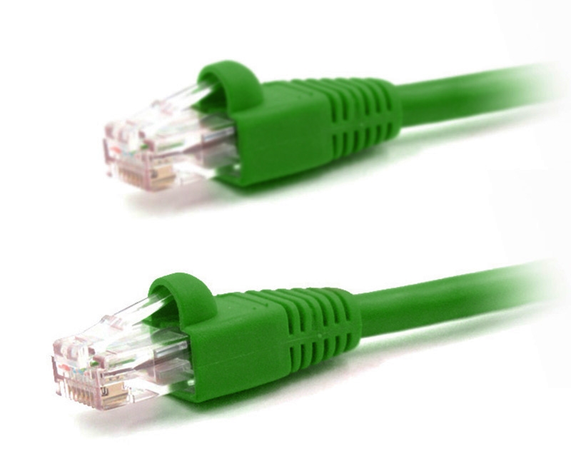 1ft Cat5e 350MHz UTP Ethernet Green