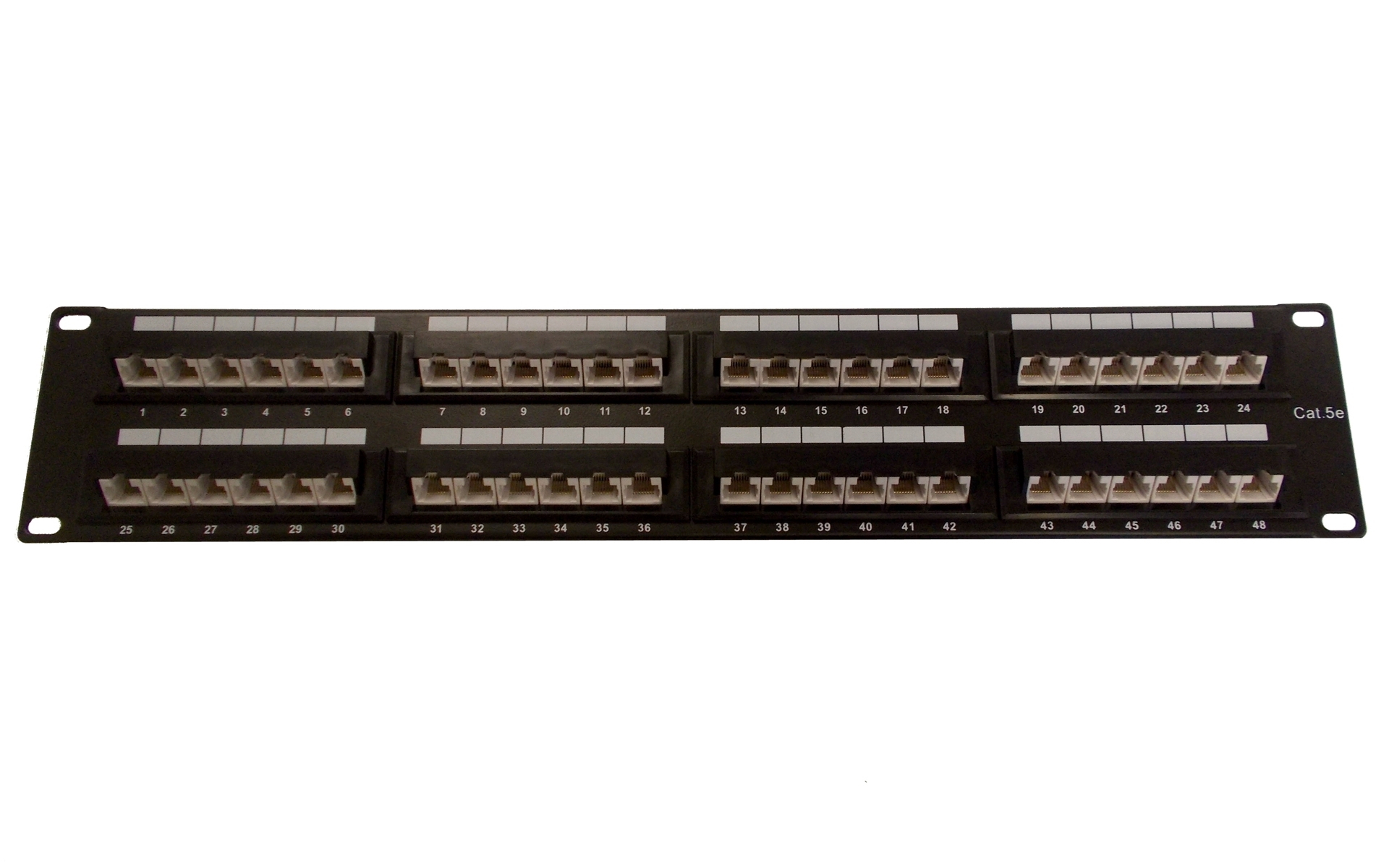 Cat5E 45 Degree Panel 48P 568A/B Comatible