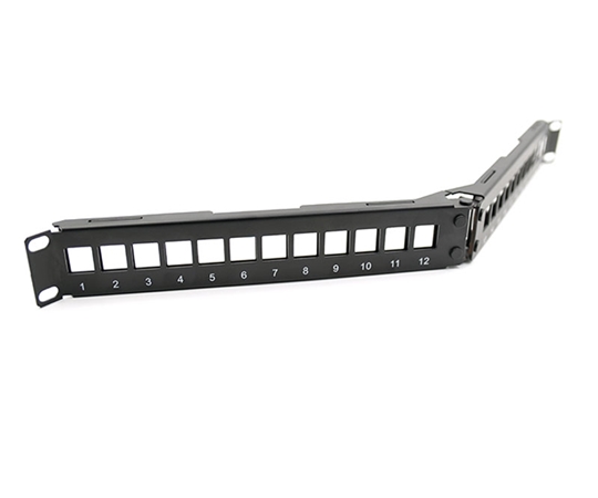 Angled Type Panel 24 Ports Blank Space Angled Type Panel 24 Ports Blank Space