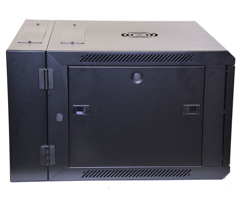 6U Wall Mount Equipment Cabinet Mesh Door Double