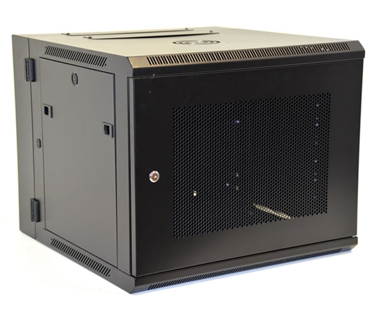 9U Wall Mount Equipment Cabinet Mesh Door Double 9U Wall Mount Equipment Cabinet Mesh Door Double