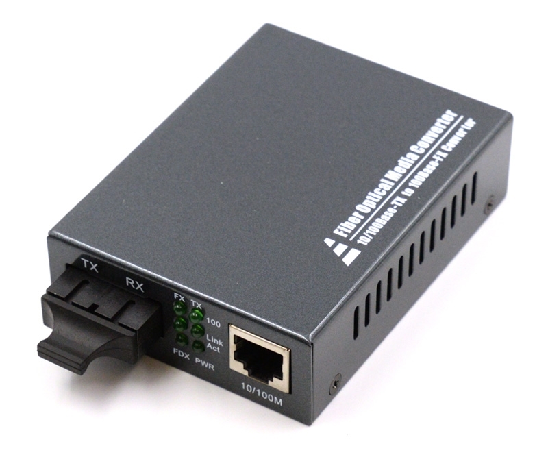 Ethernet to Fiber Converter Singlemode SC 80km