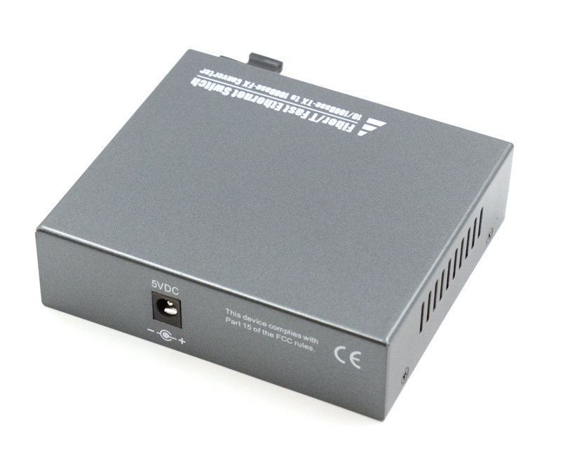 4 Port Fiber Switch 10/100 RJ45 to 1 Fiber Port WDM 25km