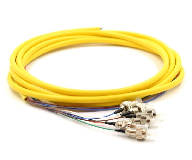 3m 6 Fiber FC Pigtail SInglemode OS2