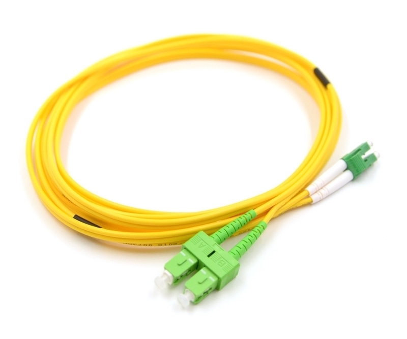 5m LC/APC to SC/APC Duplex Singlemode Patch Cable