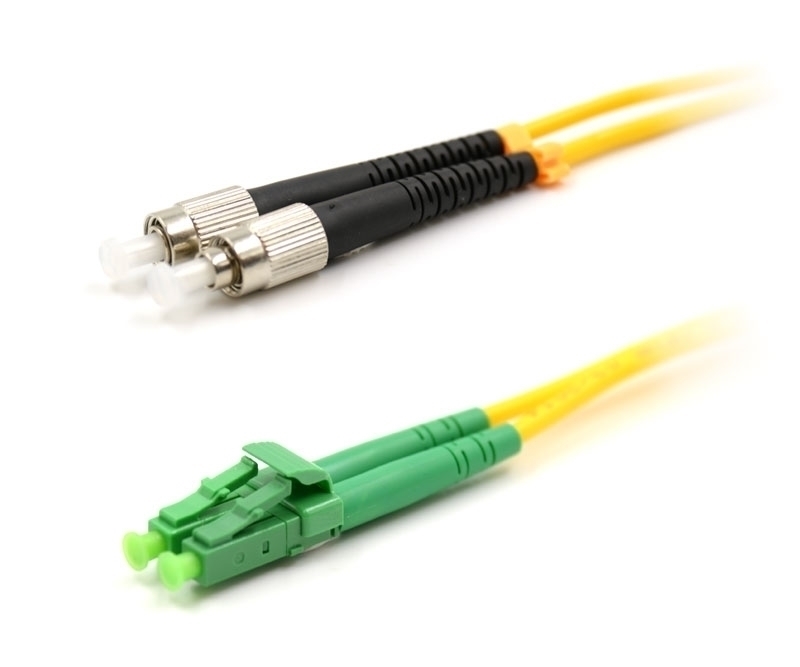 10m FC to LC/APC Duplex Singlemode Patch Cable