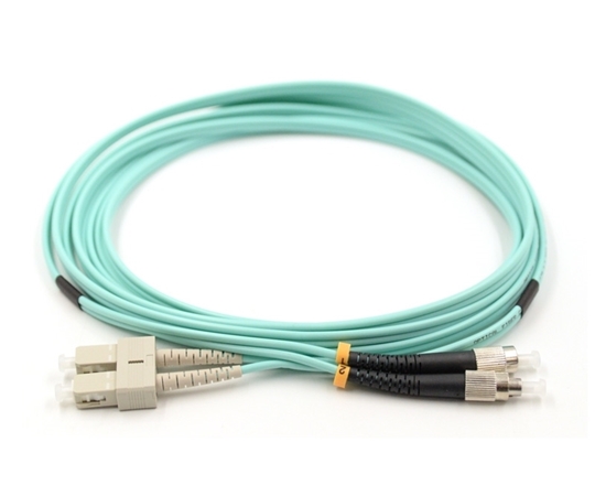 10m SC to FC Duplex OM3 Multimode Patch Cable 10m SC to FC Duplex OM3 Multimode Patch Cable