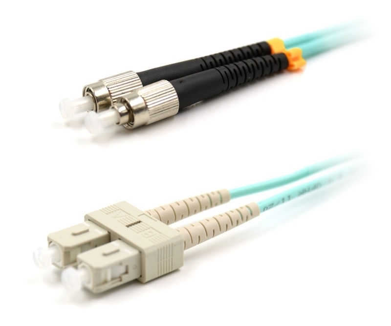 10m SC to FC Duplex OM3 Multimode Patch Cable