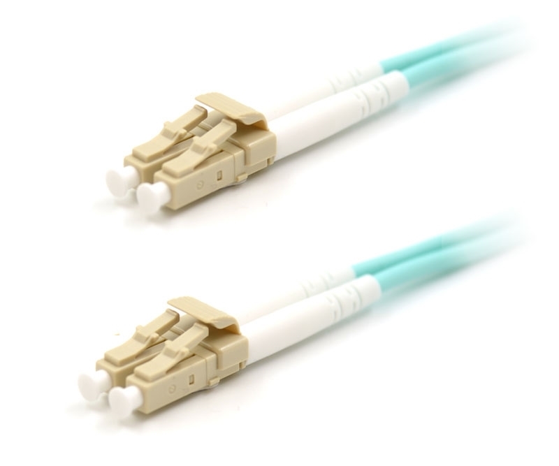 2m LC to LC Duplex OM3 Armored Fiber Cable