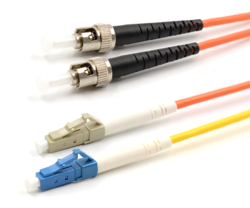 8m LC to ST Duplex OM1 Mode Conditioning Cable