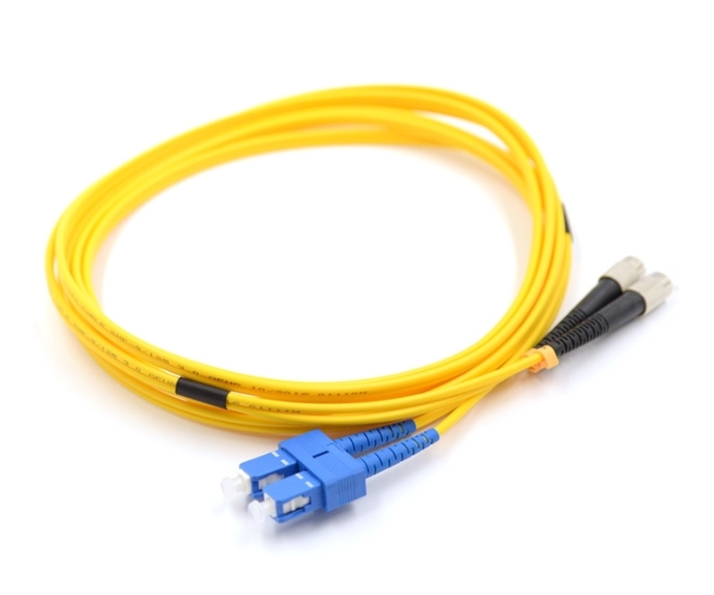 15m SC to FC Duplex Singlemode Patch Cable