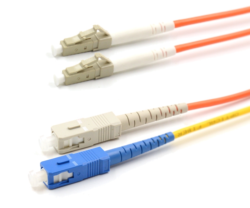 50m SC to LC Duplex OM1 Mode Conditioning Cable