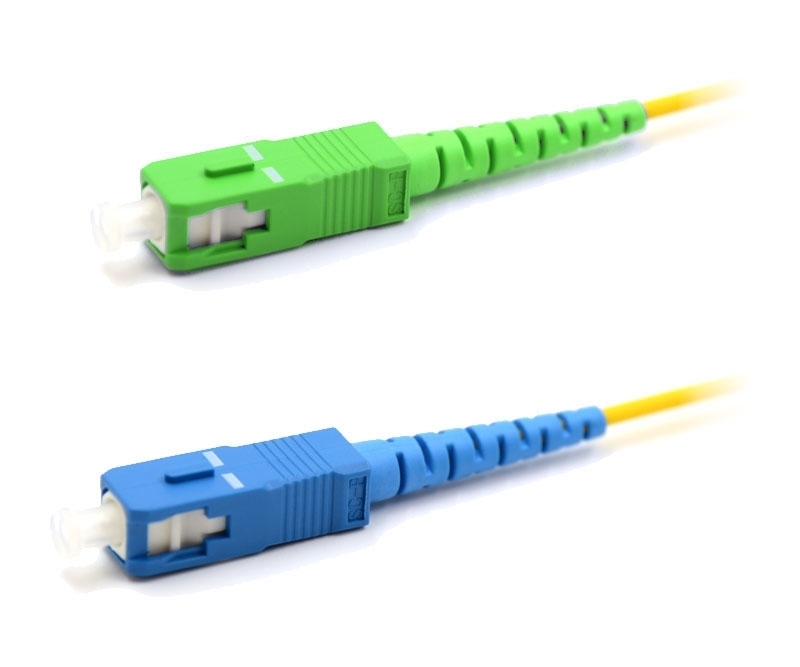 25m SC to SC/APC Simplex Singlemode Patch Cable