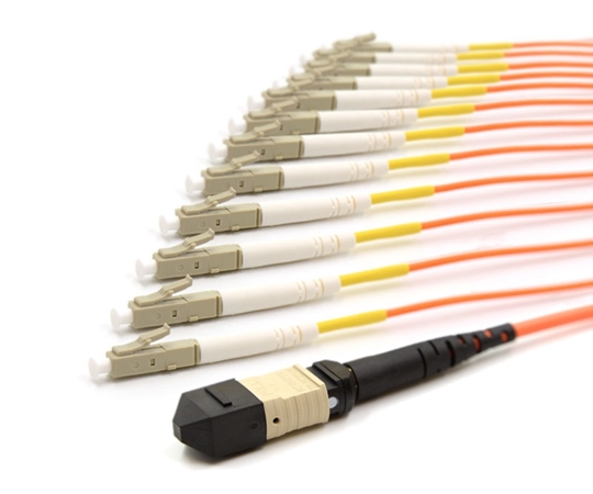 1m MTP Female to 12 LC UPC 12 Fiber Multimode OM1 625/125 Fanout Cable 1m MTP Female to 12 LC UPC 12 Fiber Multimode OM1 625/125 Fanout Cable