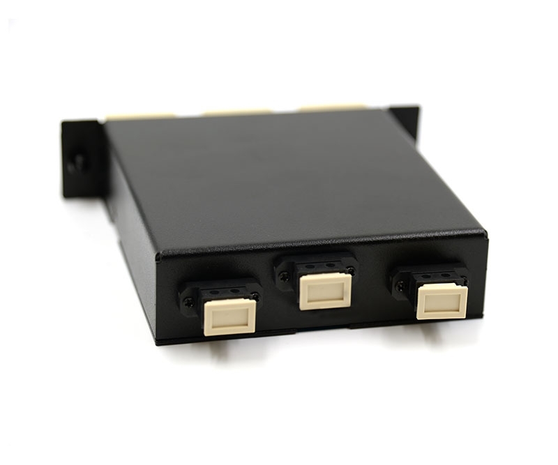 24 Fiber MTP Cassette OM3 LC to 3 MTP Std Male