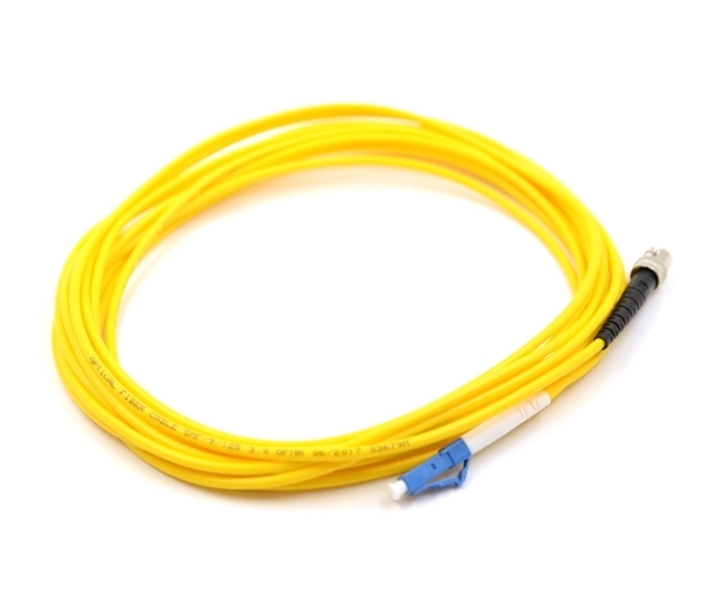 20m LC to ST Simplex Singlemode Patch Cable