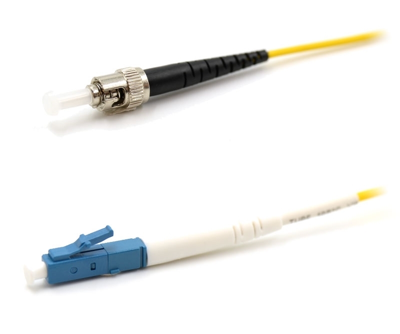 20m LC to ST Simplex Singlemode Patch Cable