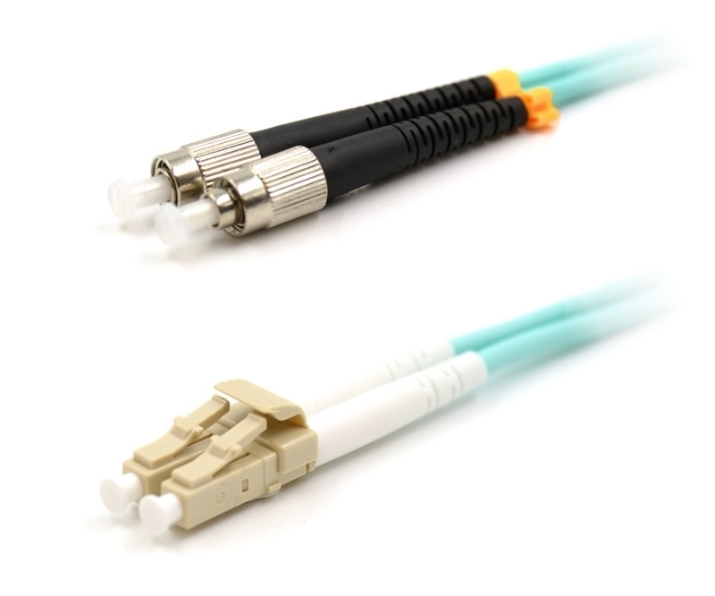 10m LC to FC Duplex OM3 Multimode Patch Cable