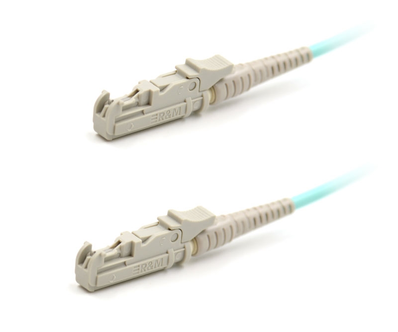 1m E2000 to E2000 Simplex OM3 Patch Cable