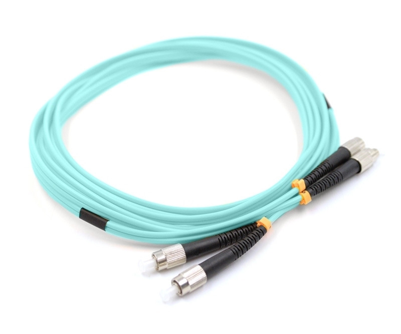 25m FC to FC Duplex OM3 Multimode Patch Cable