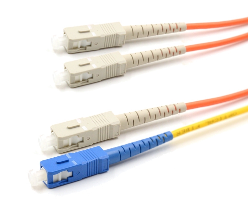 3m SC to SC Duplex OM1 Mode Conditioning Cable