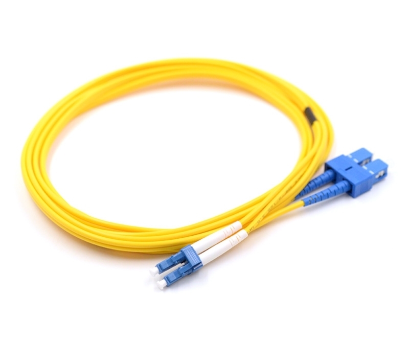 2m LC to SC Duplex Singlemode Patch Cable
