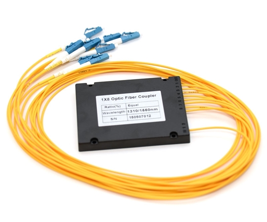1x8 PLC Fiber Optic Splitter in ABS Box 1x8 PLC Fiber Optic Splitter in ABS Box
