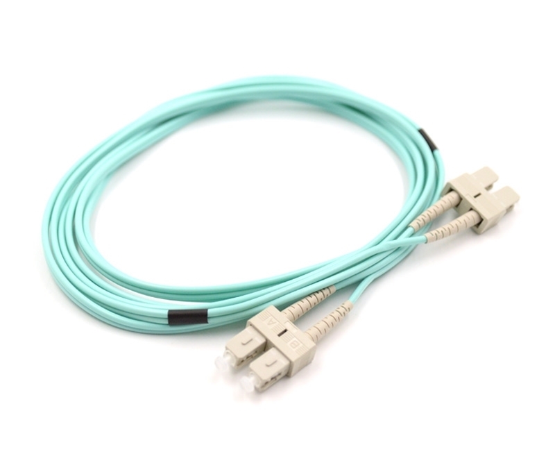 7m SC to SC Duplex OM3 Armored Fiber Cable
