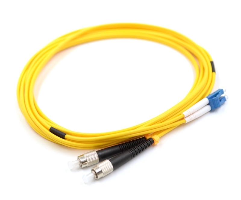 10m LC to FC Duplex Singlemode Patch Cable