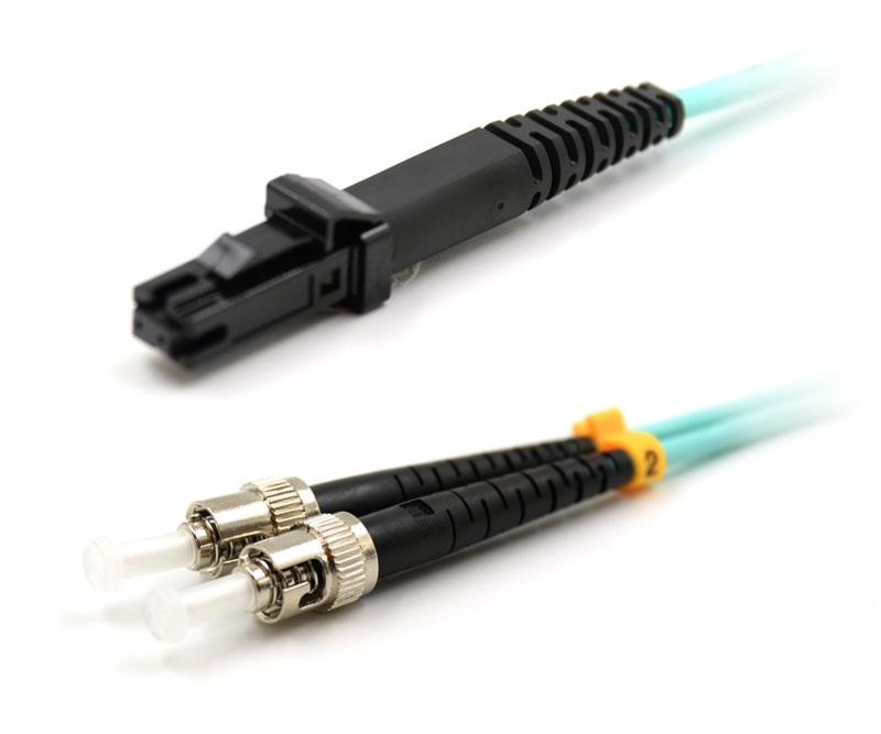 7m ST to MTRJ Duplex OM3 Multimode Patch Cable
