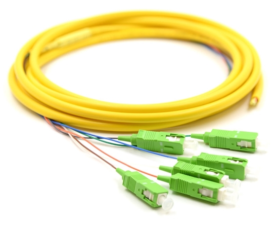 3m 6 Fiber SC/APC Pigtail Singlemode OS2 3m 6 Fiber SC/APC Pigtail Singlemode OS2