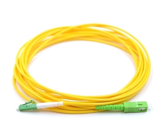 15m LC/APC to SC/APC Simplex Singlemode Patch Cable