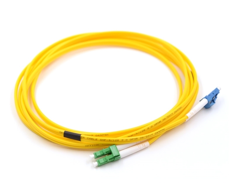 25m LC to LC/APC Duplex Singlemode Patch Cable