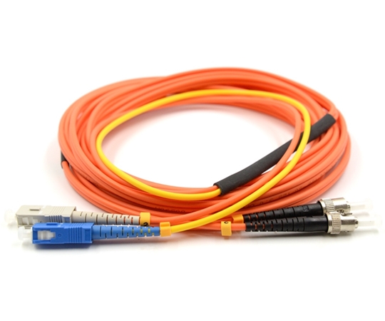 10m SC to ST Duplex OM1 Mode Conditioning Cable 10m SC to ST Duplex OM1 Mode Conditioning Cable