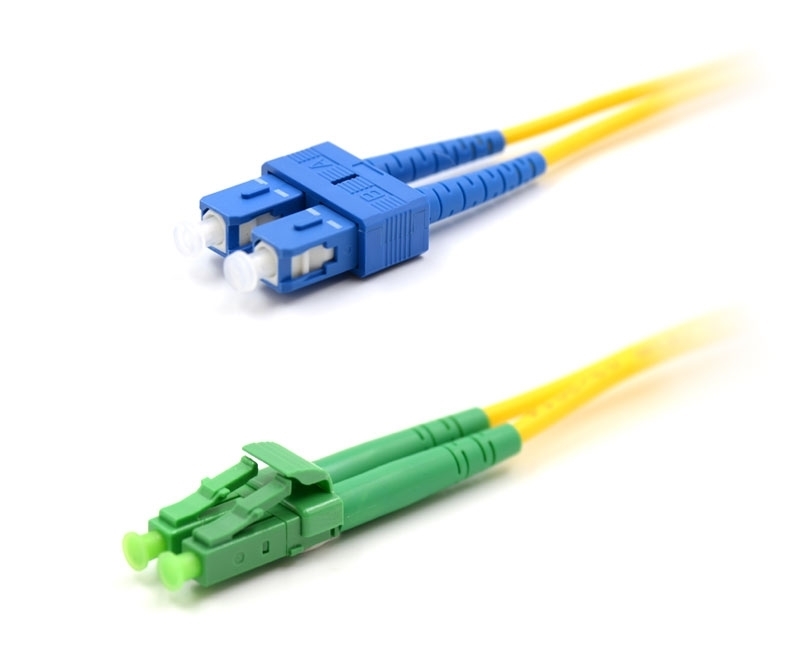 1m SC to LC/APC Duplex Singlemode Patch Cable
