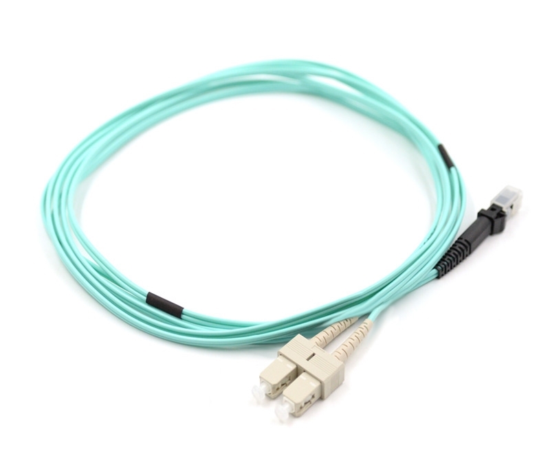 15m SC to MTRJ Duplex OM3 Multimode Patch Cable