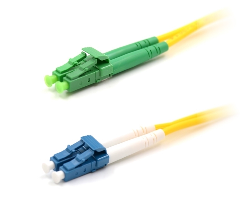 10m LC to LC/APC Duplex Singlemode Patch Cable