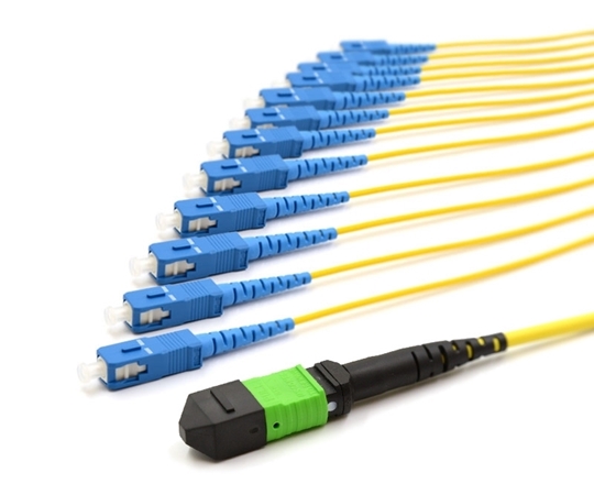 1m MTP Female to 12 SC UPC 12 Fiber Singlemode OS2 9/125 Fanout Cable 1m MTP Female to 12 SC UPC 12 Fiber Singlemode OS2 9/125 Fanout Cable
