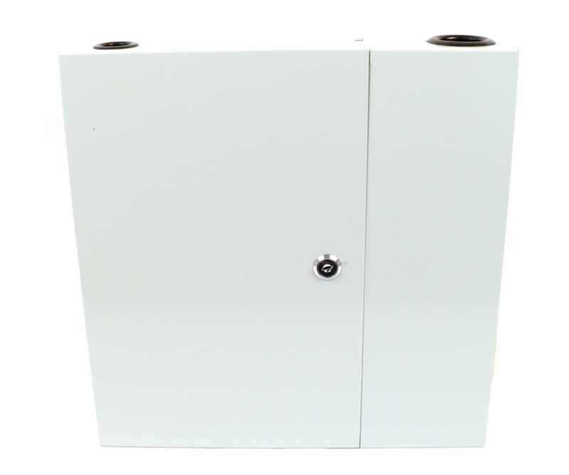 24 Adapter Slot Indoor Wall Mount Box 2 Doors