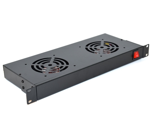 Network Rack Cooling Fan 2 Fan 1U  Network Rack Cooling Fan 2 Fan 1U