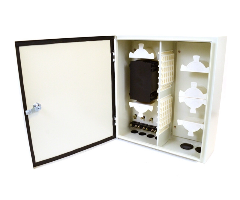 72 Adapter Slot Outdoor Wall Mount Box Single Door