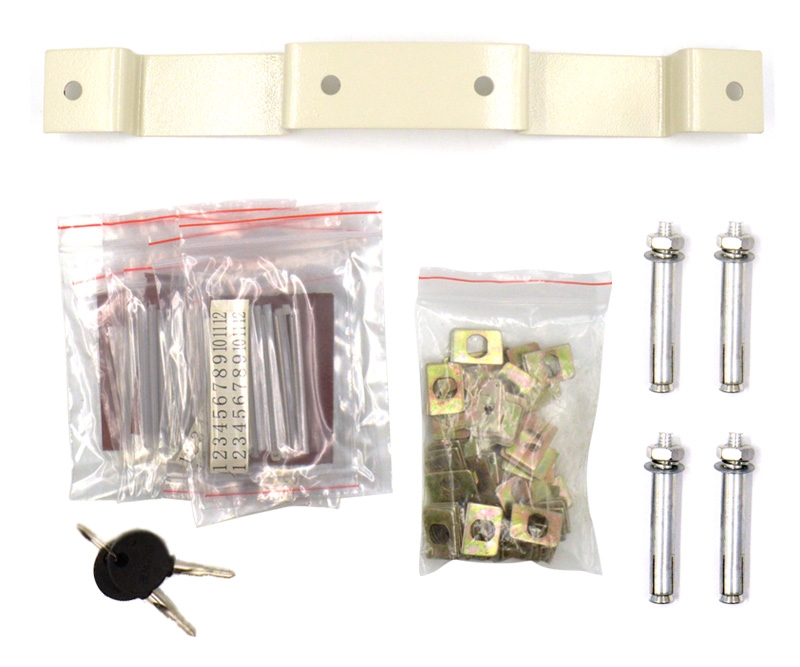 72 Adapter Slot Outdoor Wall Mount Box Single Door